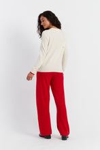 Load image into Gallery viewer, Cream Wool-Cashmere Christmas Club Sweater