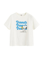 Load image into Gallery viewer, Cream Cotton Snoopy &amp; Woodstock T-Shirt